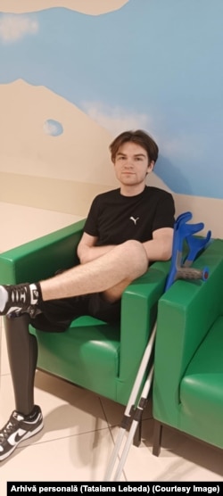 Proteza pe care o are Vlad a costat 85.000 de euro și a fost procurată din donații adunate de patru asociații de caritate.