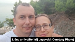 Дмитрий Лаговский с женой (фото из личного архива)