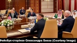 Саудівська Аравія. Зустріч делегацій України та США у Джидді. 11 березня, 2025. Фото з Фейсбук-сторінки Олександра Бевза