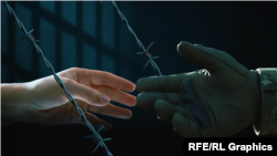 Россиянку арестовали за попытку встретиться с украинцем. Коллаж