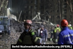 Наслідки влучання в Святошинському районі Києва, 24 квітня 2025 року