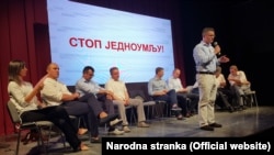 "Sam SZS okupio je niz stranaka i organizacija, ali iz nekog nikada baš razjašnjenog razloga u njemu upadljivo dominiraju stranke desnog centra", piše Pančić