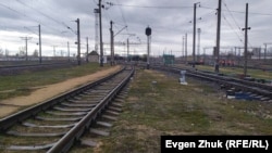 Залізнична станція в Джанкої, архівне фото