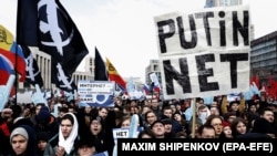Protest u Moskvi u martu zbog novog zakona o internetu