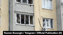 После одной из атак беспилотников в Саратове (фото от 8 ноября)