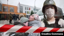 Трагедия в Горках-2, коллаж