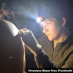 Христина – бойова медикиня у 80-ій окремій десантно-штурмовій бригаді ЗСУ