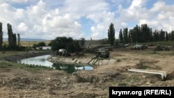 Река Биюк-Карасу в Белогорском районе