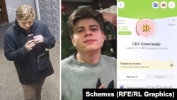 Хлопця звати Олександр, йому 24 роки, у сервісах перевірки номерів він підписаний як «СБУ Олександр»