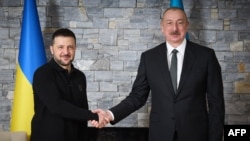 Зустріч президентів України та Азербайджану Володимира Зеленського та Ільгама Алієва, Давос, Швейцарія, 22 січня 2025 року